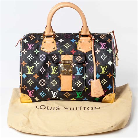 louis vuitton mini speedy multicolor black|speedy 30 Louis Vuitton.